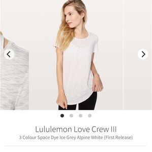 lululemon athletica Love Crew III